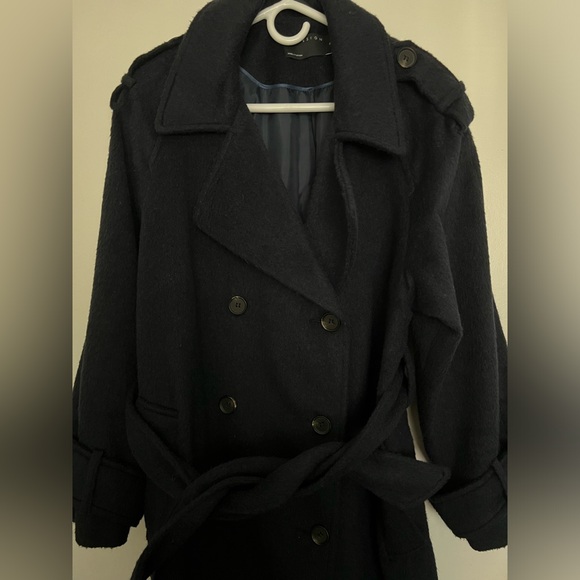 ASOS Design Oversized Wool Mix Coat - Picture 6 of 12